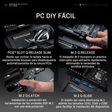 ASUS ROG Maximus Z890 Extreme - Placa Base E-ATX, 24+2+1+2 etapas de Potencia, DDR5, PCIe 5.0 Compatible con GPU de última generación, Seis Ranuras M.2, WiFi 7, Puertos Thunderbolt 5