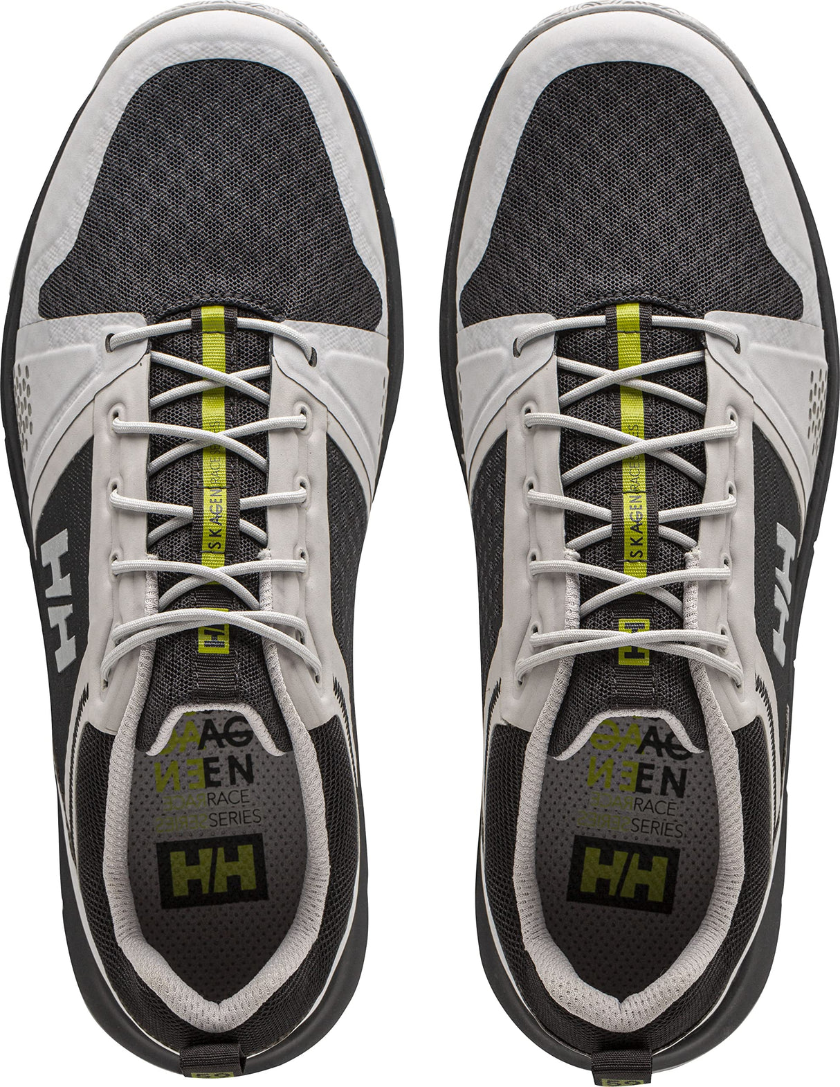 Helly Hansen Hombre Zapatos de Vela Skagen F-1 Offshore, Ébano Fantasma, 40