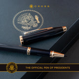 Cross 412WG-1 - Bolígrafo, color negro lacquer