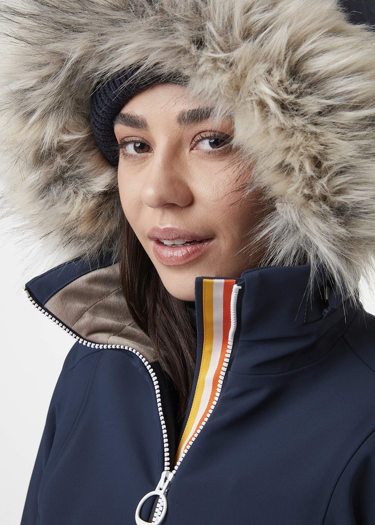 Helly Hansen Cindy - Chaqueta de softshell aislante para mujer, color azul marino, talla XL