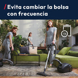 Hoover Telios – Aspirador con Bolsa: Compacto, silencioso (69 dBA), Bolsa de 3,5L, con Cable, Boquilla para parquet, Accesorios Integrados, Radio de acción de 9,6 m, Filtro EPA12 [TXLZ72HM]