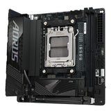 GIGABYTE B850I AORUS Pro Placa Base - Compatible con procesadores AMD Ryzen Serie 9000, VRM Digital de 8+2+1 Fases, hasta 8400MHz DDR5 (OC), 1xPCIe 5.0 + 1xPCIe 4.0 M.2, 2.5LAN, WiFi 7, USB 3.2 Gen 2