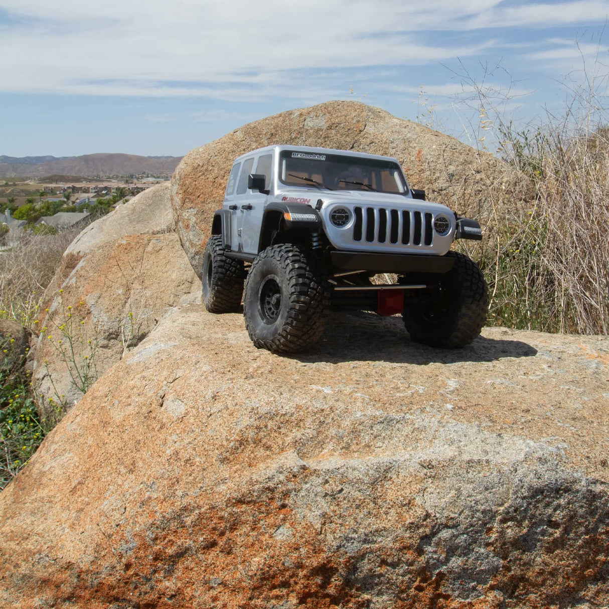 Axial 1/6 SCX6 Jeep JLU Wrangler 4WD Rock Crawler RTR: Plata, AXI05000T2