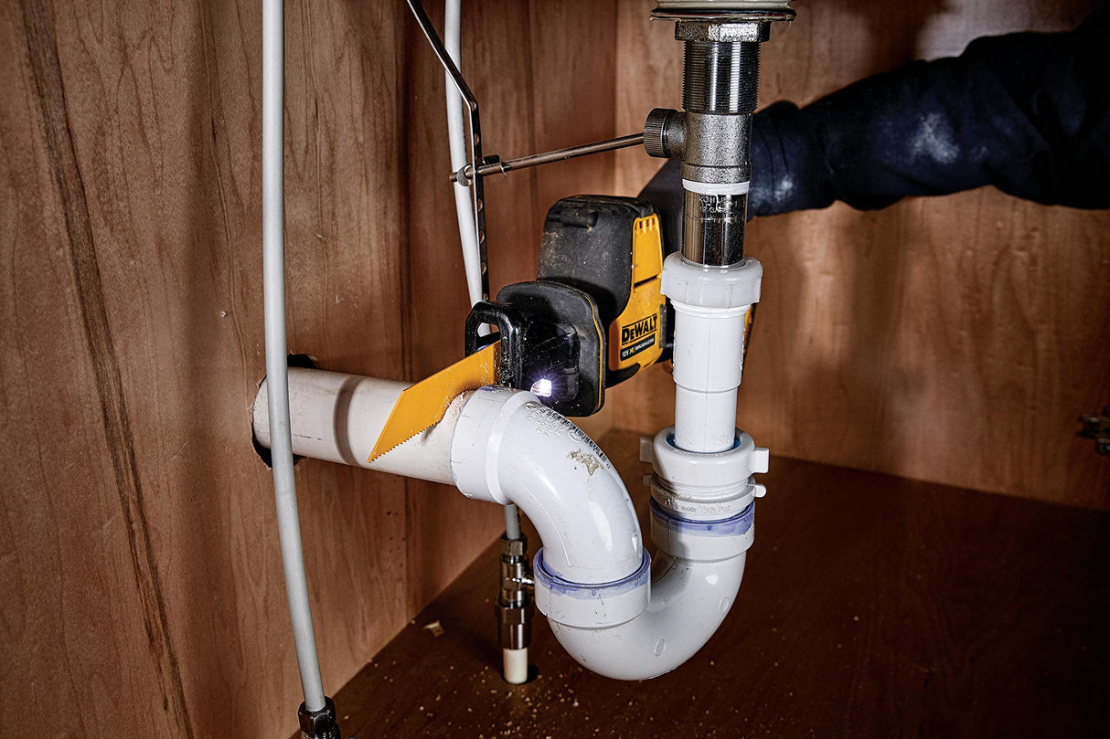 DeWalt DCS312D2-QW Sierra Sable sin escobillas XR 12V Li-Ion 2Ah, Arándano