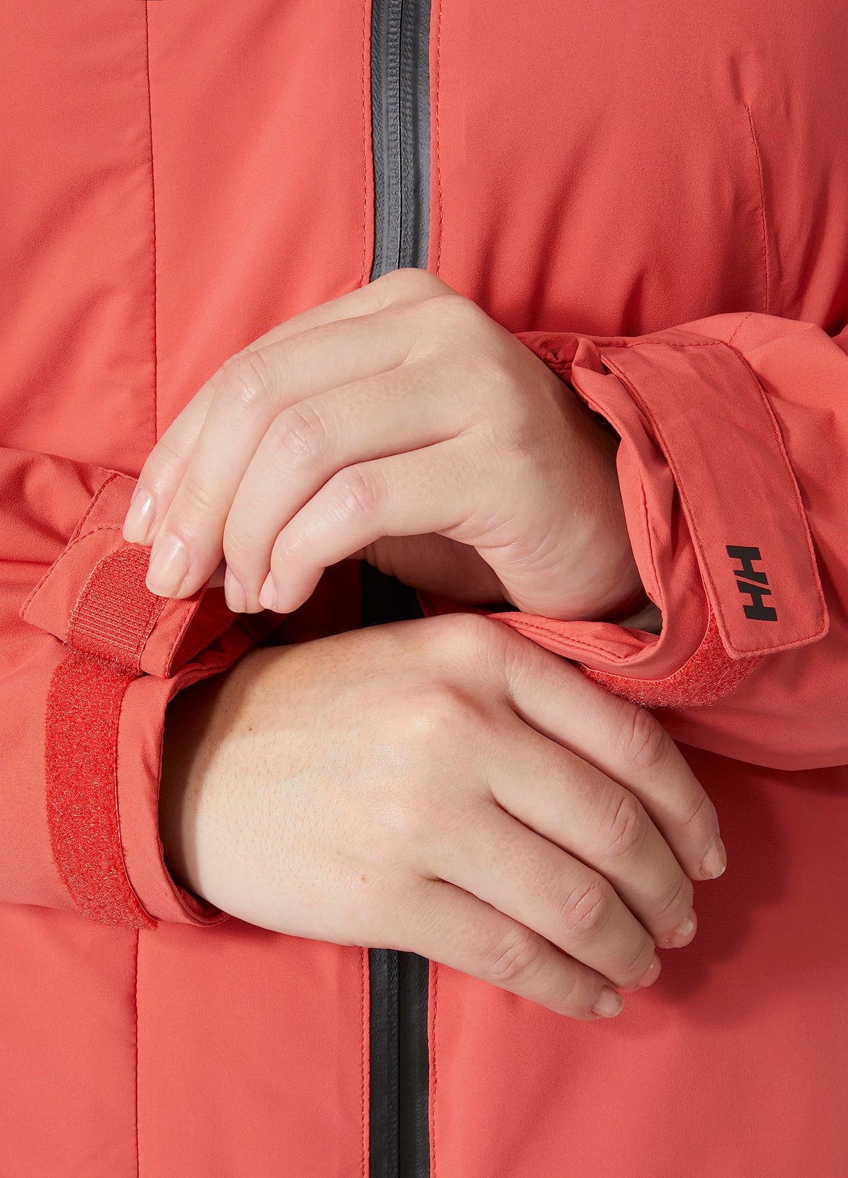 Helly-Hansen Womens W Nora Long Insulated Jacket, Rojo, XS