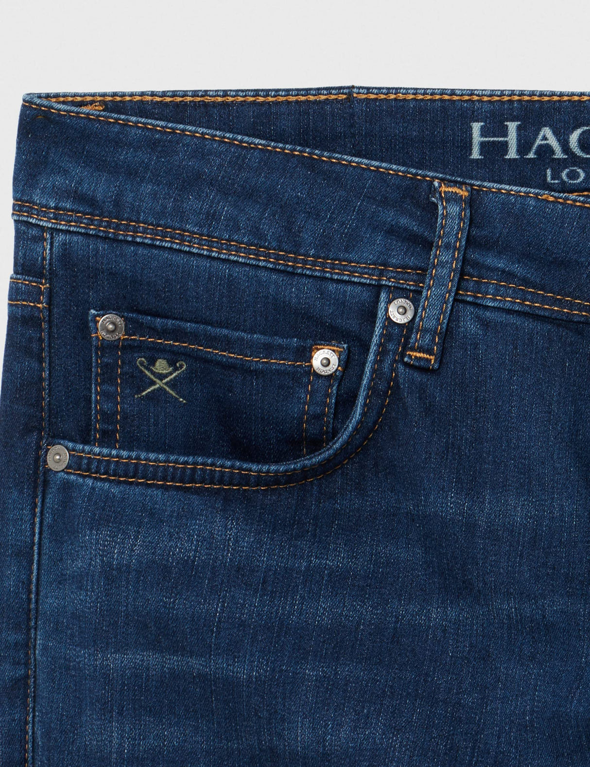 Hackett London Vintage Wash Denim S, Pantalones Casuales Hombre, Azul (001 Denim), 30W