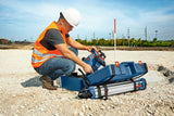 Bosch Professional Sistema 18V Nivel Láser Giratorio GRL 600 CHV (1 Batería 18V x 4.0 Ah + Cargador, Función Aplicación, Alcance Diámetro: hasta 600m, en Maletín), Color Azul