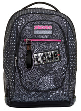 Seven Yub Mochila con Ruedas TROLLEY NEW TECH YANTRY GIRL, Negro - Mochila 3 en 1, Mochila Escolar con Carro - Bolso Escolar Niños, Niñas, Adolescentes - Bolsillo Frontal con organizador