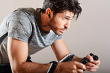 NUFORCE BE Sport 3 - Auriculares in-Ear inalámbricos Bluetooth magnéticos, Color Gris
