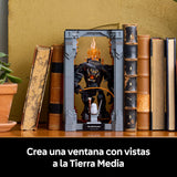 LEGO Icons Rincón Entre Libros: El Señor de los Anillos: Balrog Kit de Decoración, Set de Construcción, Regalo para Adultos y Amantes de la Épica Trilogía Cinematográfica 10367