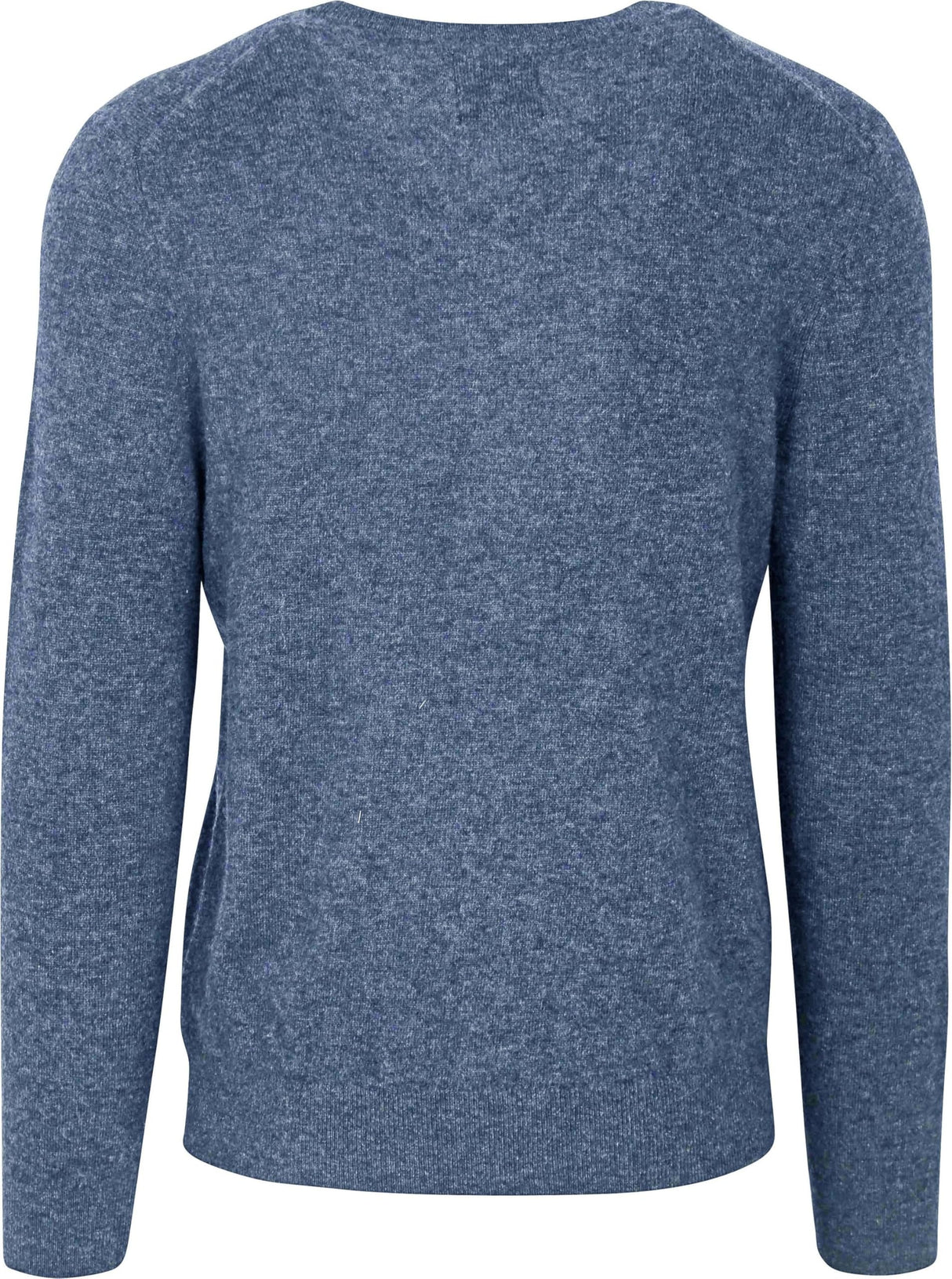 GANT Extrafina Lana de Cordero con Cuello en V Suter Pulver, Stone Blue Melange, M Hombres