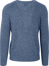 GANT Extrafina Lana de Cordero con Cuello en V Suter Pulver, Stone Blue Melange, M Hombres