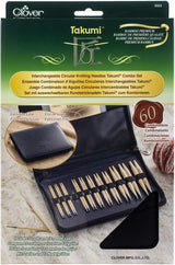 Clover Interchangeable Circular Knitting Pins Set