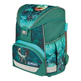 herlitz Equipaje unisex ultraligero Plus para niños (paquete de 1), Green Rex, Kindergepäck, Mochila escolar
