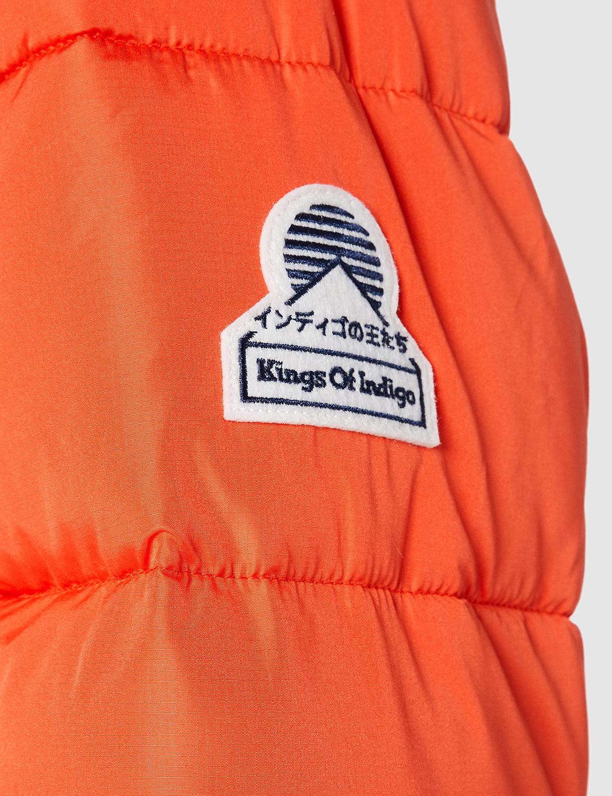 Kings of Indigo Zhenga Chaqueta, Naranja (Burnt Orange 7801), Large para Mujer