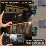 Technaxx TX-290, cámara de Seguridad de cúpula PT 4G para Exteriores con Panel Solar de 5W - PTZ de 360°, vídeo FullHD de 4 MP, visión Nocturna, detección de Movimiento PIR, IP65, Audio bidireccional