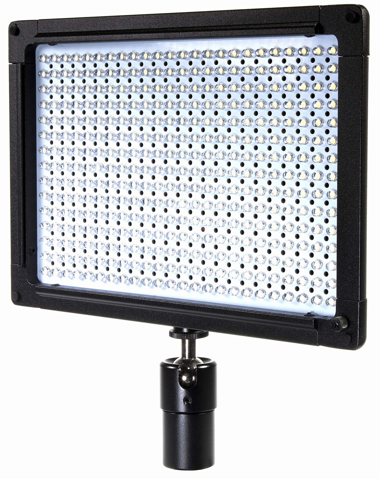 Bresser SH-360A - Juego de 3 lámparas LED ultrafinas y Ligeras Bicolor con Filtro difusor, Cabezal esférico y Bolsa de Transporte