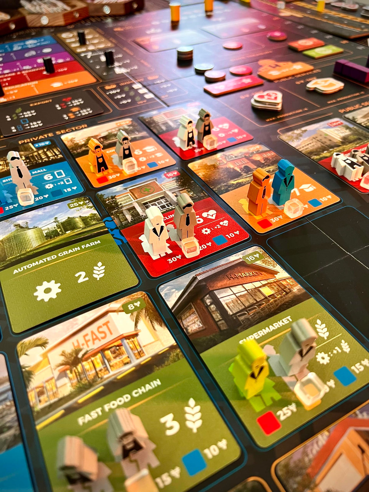 Hegemony Lead Your Class to Victory | Unique Asymmetric Card Driven Game | Political Economic Board Game | Ages 14+ | 2-4 Players | English Version