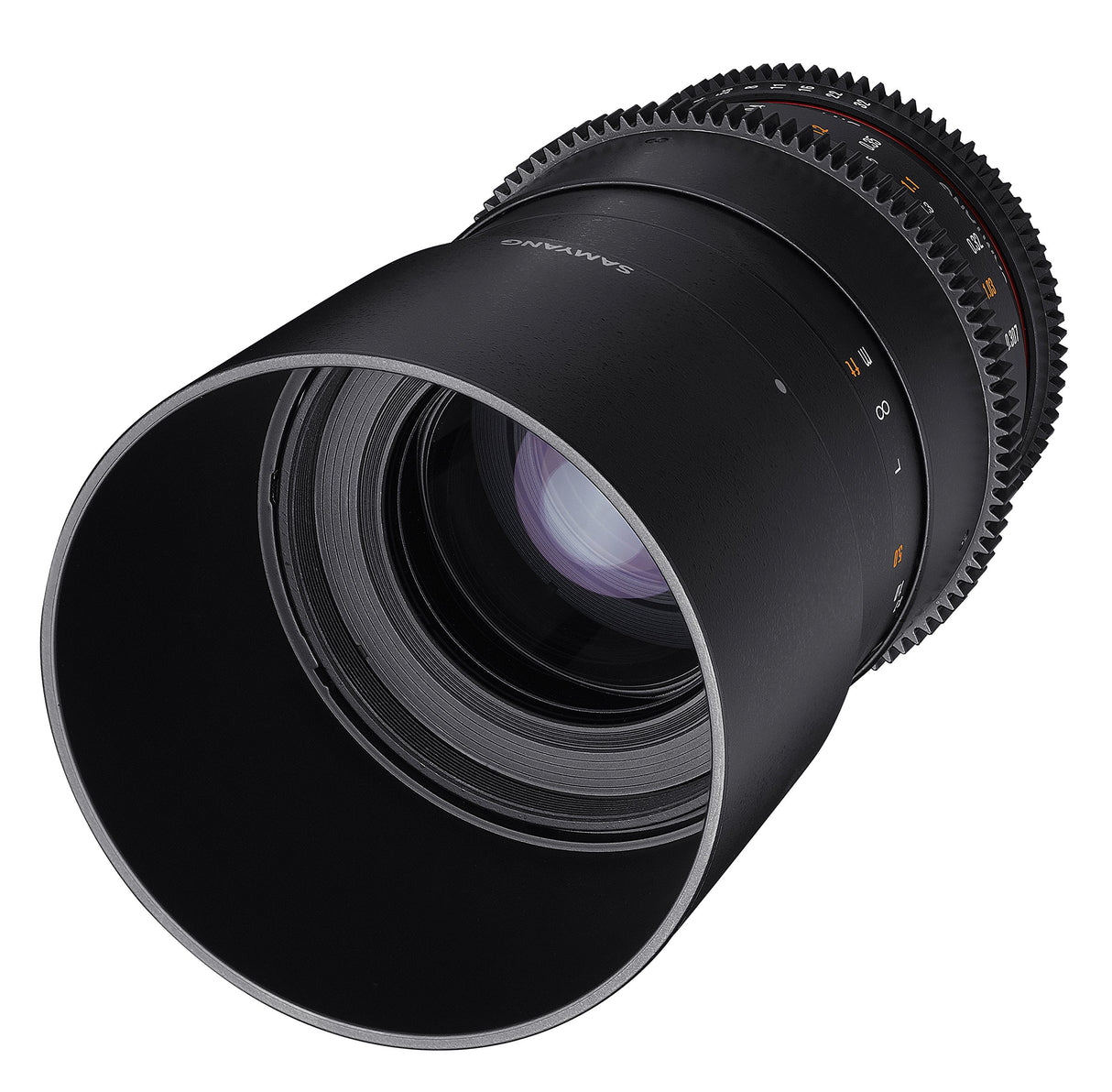 Samyang F1312303101 - Objetivo para vídeo VDSLR para Nikon F T3.1 AS IF UMC II (Distancia Focal Fija 100mm, diámetro Filtro: 67mm), Negro