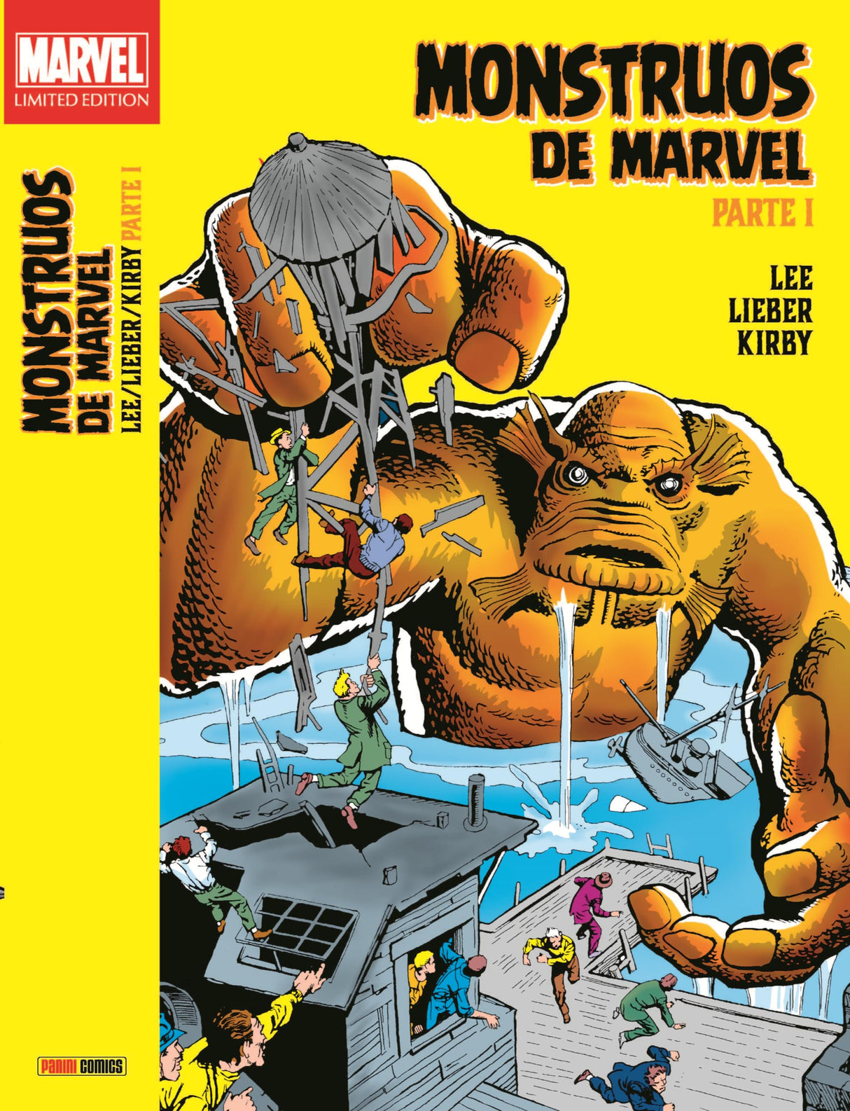 Marvel limited edition monstruos marvel de stan lee, larry lieber y jack kirby 1