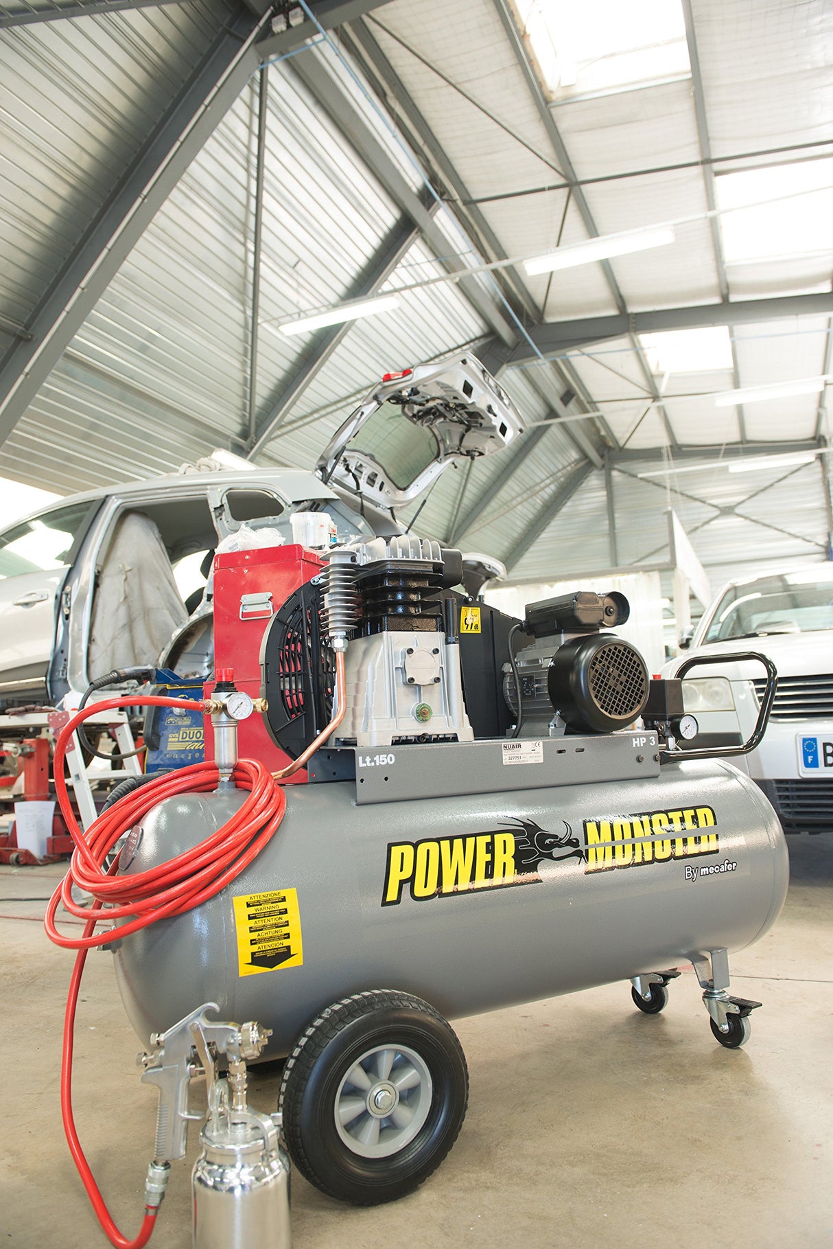 Power Monster 425200-150 L Compresor 3 hp mono