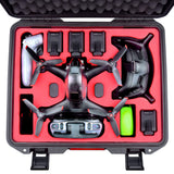 FPVtosky Maleta Profesional para dji FPV - Estuche de Transporte para dji FPV Fly More Combo - Capacidad para 5 Baterías, 2 Juegos de Hélices [Drones y Accesorios No Incluidos]