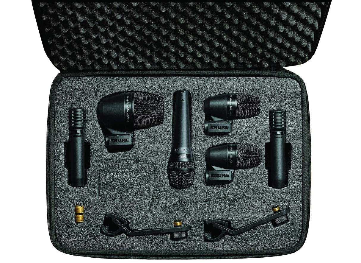 Shure PG ALTA - Kit de 6 micrófonos para batería