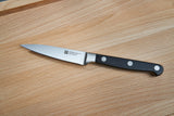 ZWILLING Juego de cuchillos, 3 piezas, cuchillo para manteca de cerdo, para carne, de chef, Mango especial de acero inoxidable/plástico, Professional S