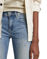 G-Star Para Mujer Midge Zip Mid-Waist Skinny Jeans, Azul (lt vintage aged destroy D05281-8968-9114), 29W / 30L