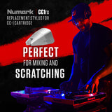 Numark CC-1RS - Aguja de Repuesto para la Cápsula DJ CC-1 de Numark para Platos Giradiscos DJ y Tocadiscos DJ