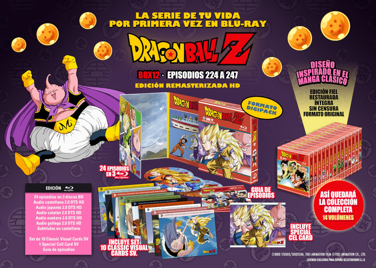 Dragon Ball Z Box 12 (Episodios 224 a 247) [Bluray] [Blu-ray]