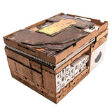 SMONEX Organizador de madera y tableros de cuatro jugadores compatibles con el juego de mesa Gloomhaven, caja adecuada para almacenar todas las expansiones Gloomhaven, insertar y almacenar