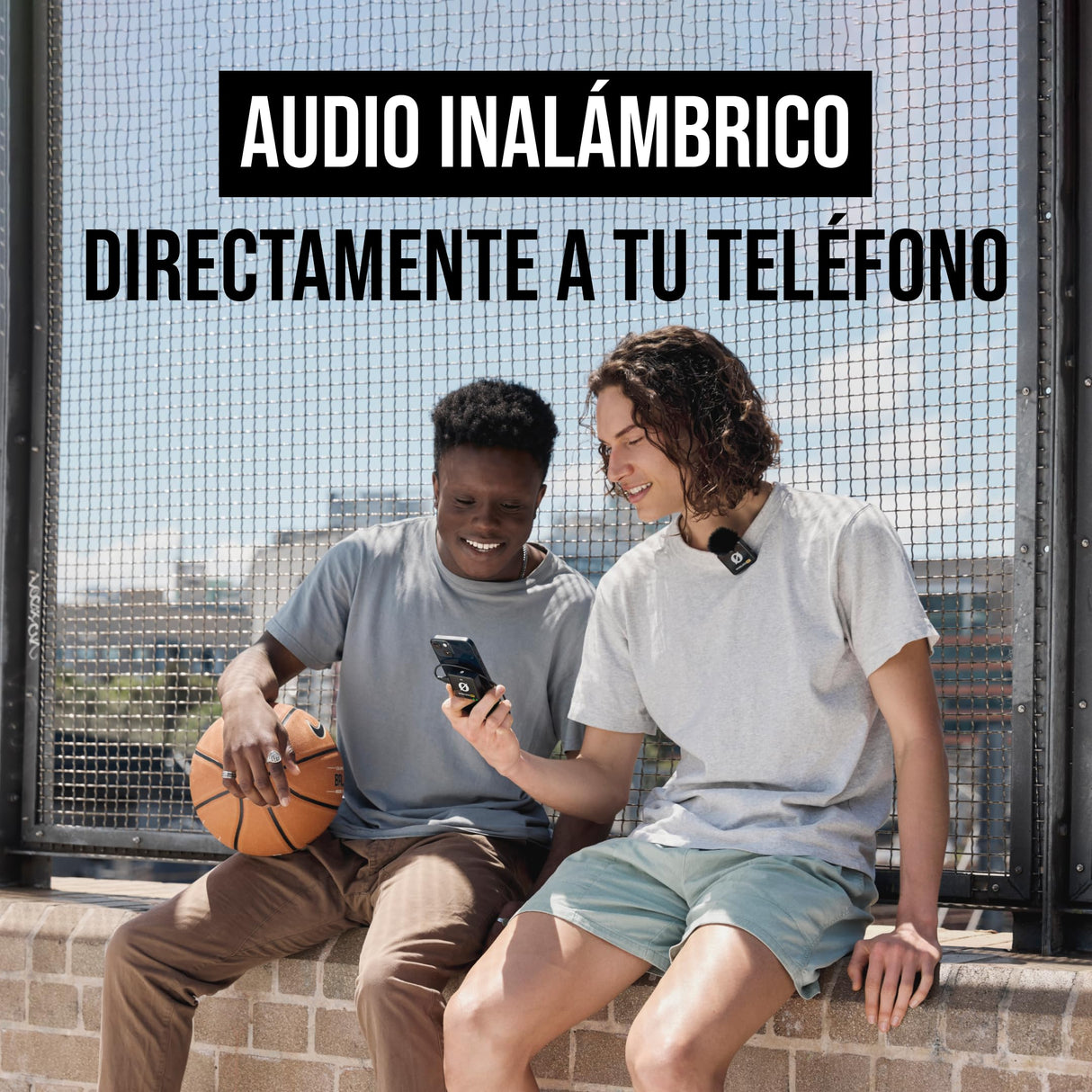RØDE Wireless ME Dual Set Sistema Compacto de micrófono inalámbrico con tecnología GainAssist, micrófonos incorporados y Alcance de 100 m para Cine, entrevistas y creación de Contenido (Negro)