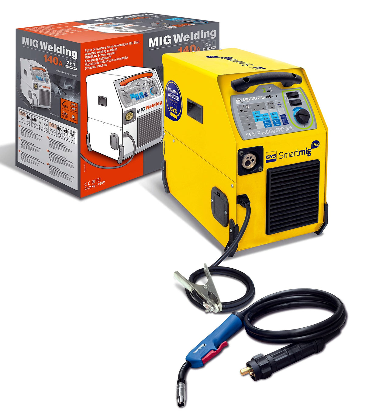 GYS - EQUIPO DE SOLDADURA SMARTMIG 152 (S/MANO)