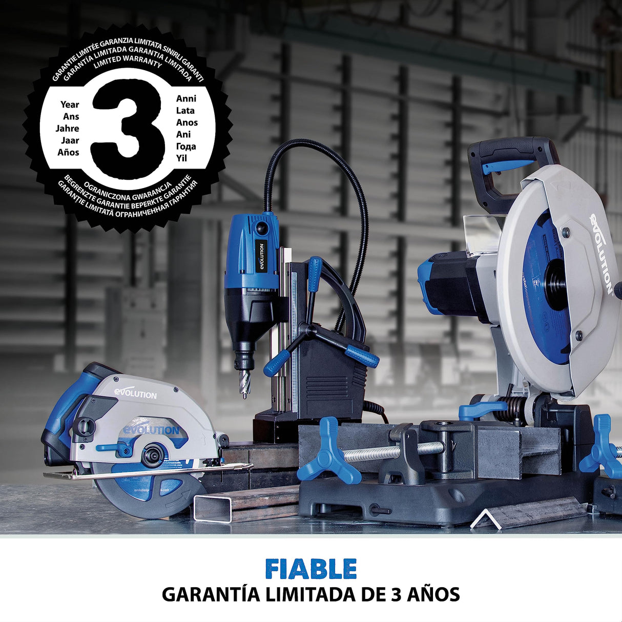 Evolution Power Tools Taladro magnético S28MAG