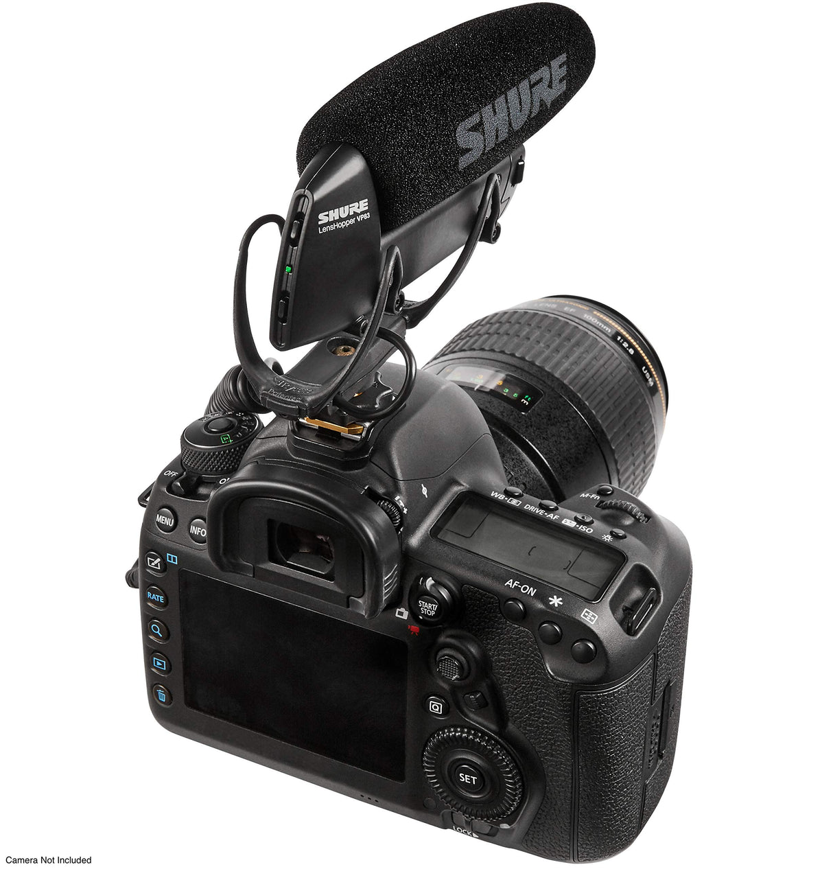 Shure VP83 - Micrófono de cañón de Condensador, para Uso con cámaras DSLR y grabadores de Audio portátil y para captar Audio detallado y de Alta definición