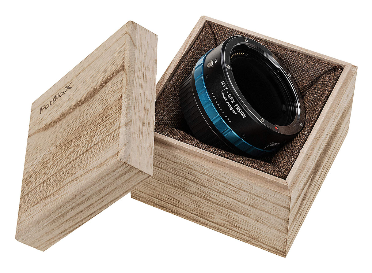 Fotodiox Pro Fusion Adapter Compatible con Mamiya 7 Lentes en Fujifilm GFX G-Mount Cámaras
