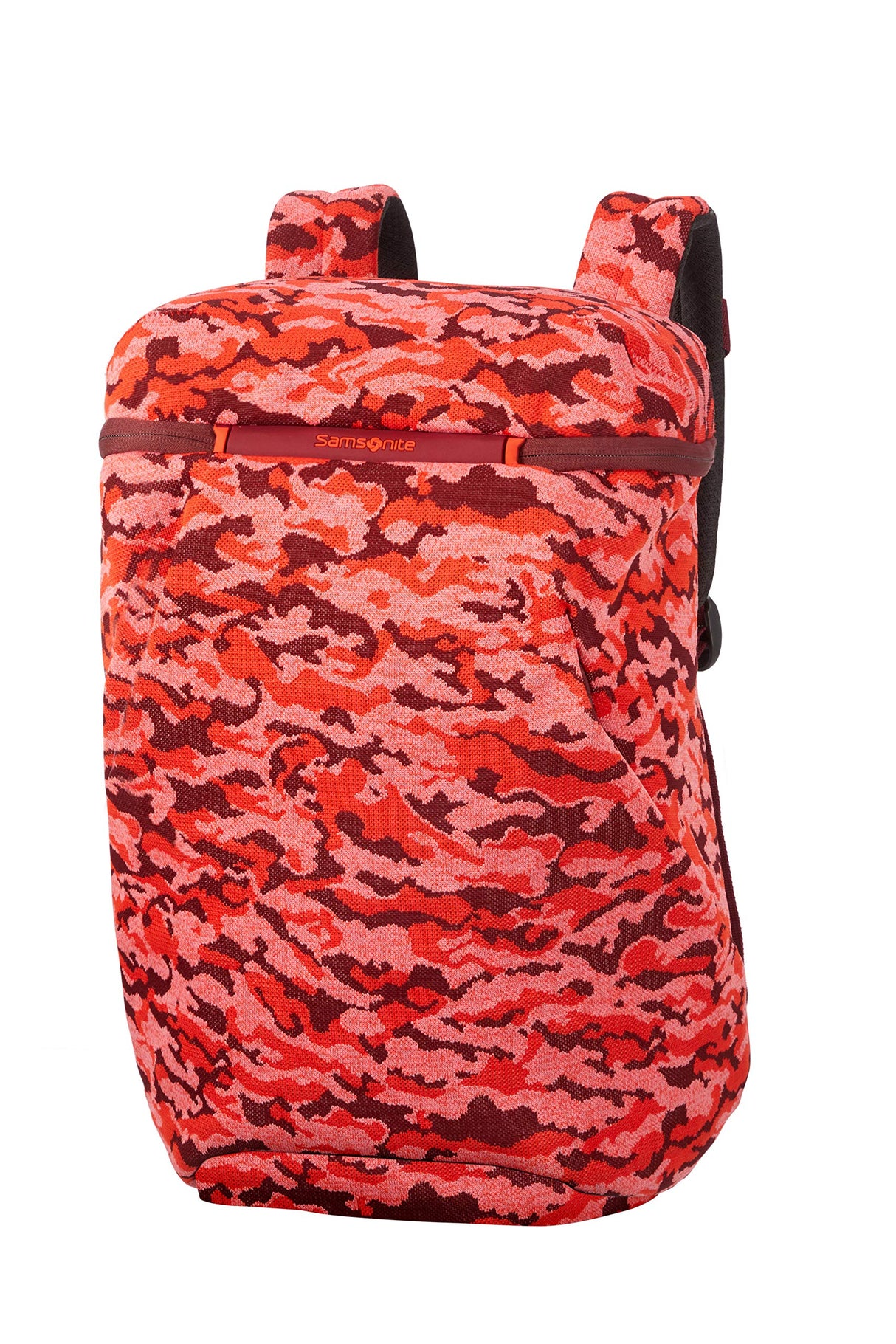 Samsonite Neoknit - 15.6 Pulgadas Mochila para Portátil, 45 cm, 17 L, Multicolor (Fluo Red Camo)