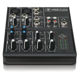 MACKIE 402VLZ4 mezclador analógico compacto de 4 canales con los legendarios previos de micro Onyx