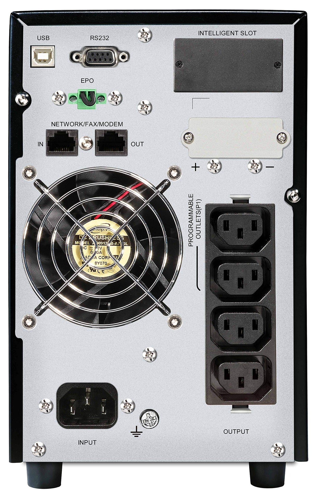Lapara LA-ON-1K-LCD-V10 Sistema de Alimentación Ininterrumpida SAI 1000VA 1000W LCD Online