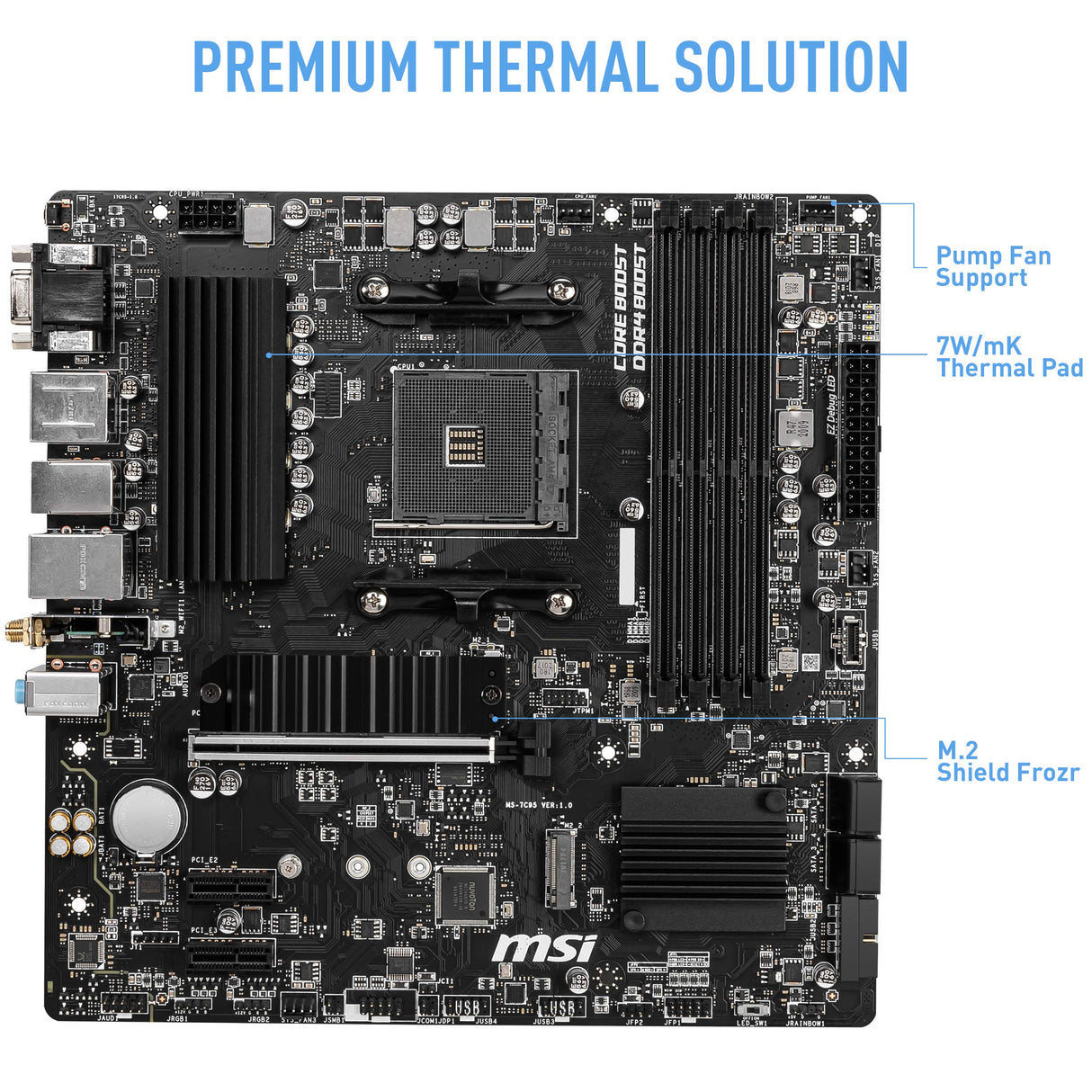 MSI mag B550M Pro-VDH WiFi
