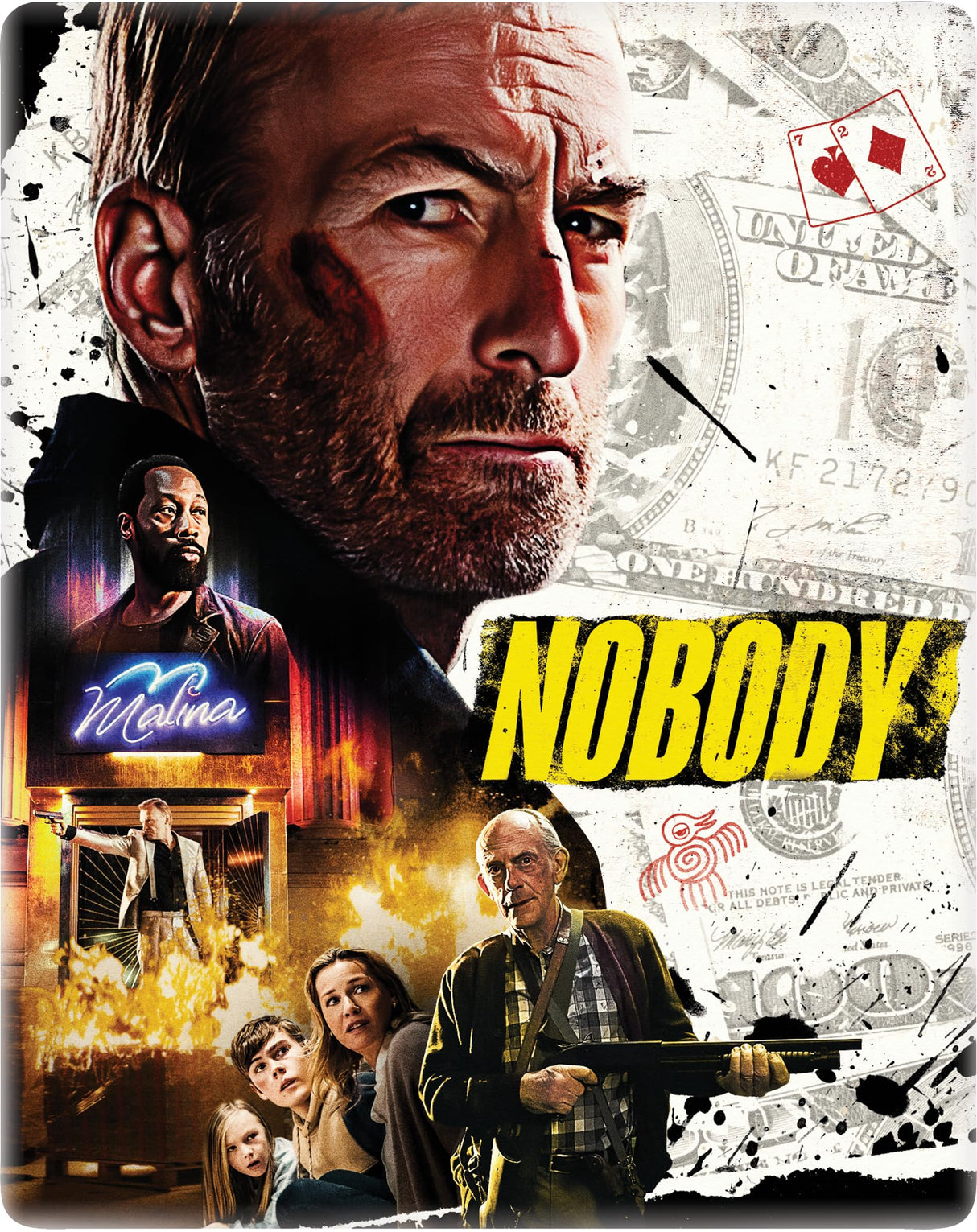 Nobody Collector's Edition [4K UHD & Blu-Ray] Limited Edition Steelbook [Blu-ray]