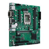 ASUS Pro H610M-C CSM Placa Base mATX, Intel H610, LGA1700, DDR5, PCI 5.0, LAN Intel 1Gb, Realtek 7.1 Surround, 1xM.2, 4xSATA 6GB/s, USB 3.2 Gen 2, ASUS Control Center Express, Negro