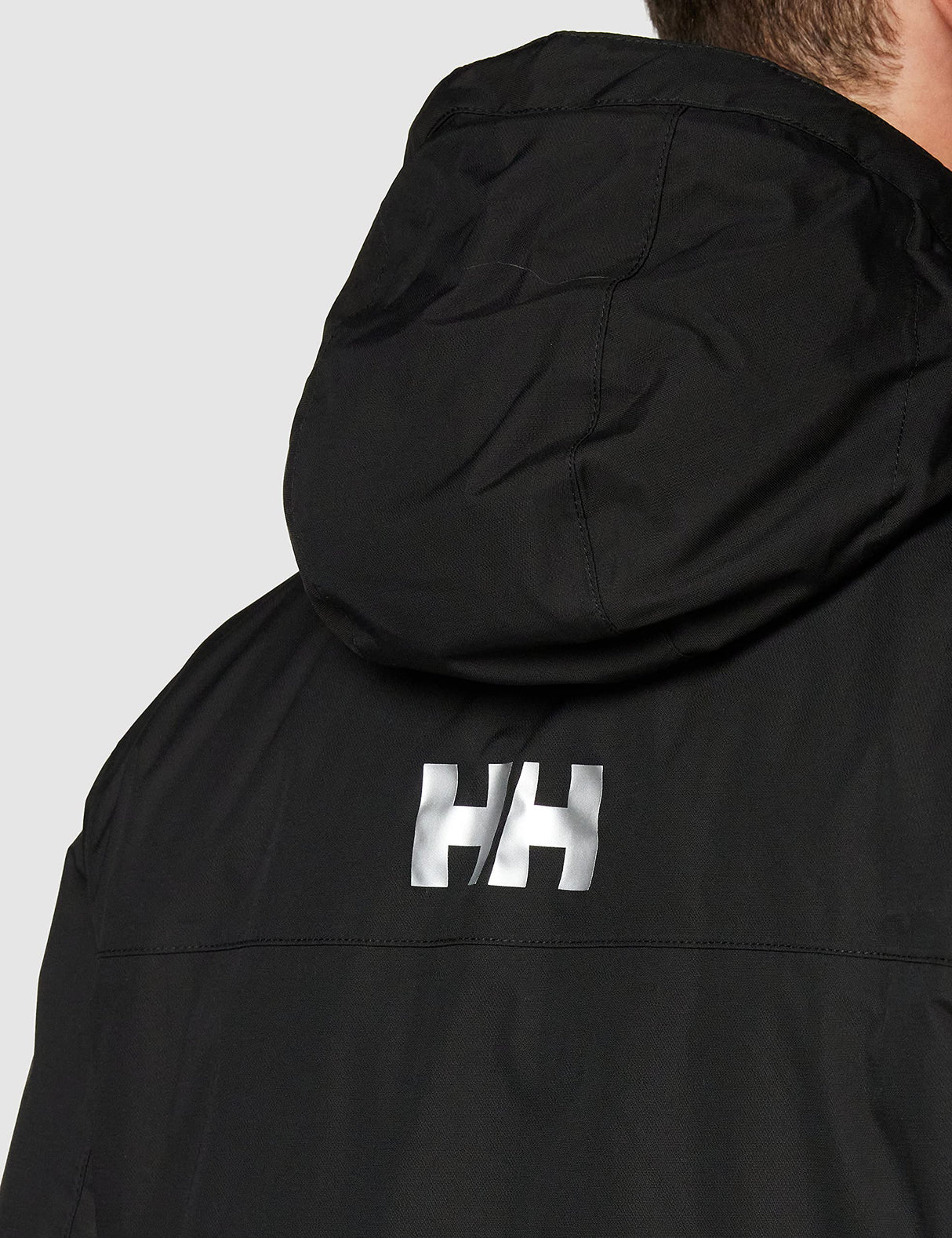Helly Hansen Hombre Chaqueta Bomber, Negro, L