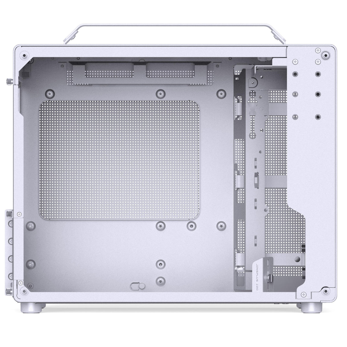 Jonsplus MATX Handle Case Z20 - weiß