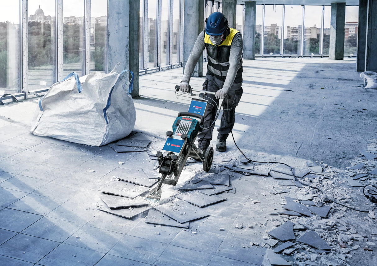 Bosch 1x Rascador de suelo PRO HEX 28 (para Baldosas, Alfombra, 510 x 152 mm, Professional Accesorios Martillos)