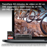 SanDisk 256 GB Extreme PRO Tarjeta de memoria SDXC, con hasta 280 MB/s, UHS-II, C10, U3, V60