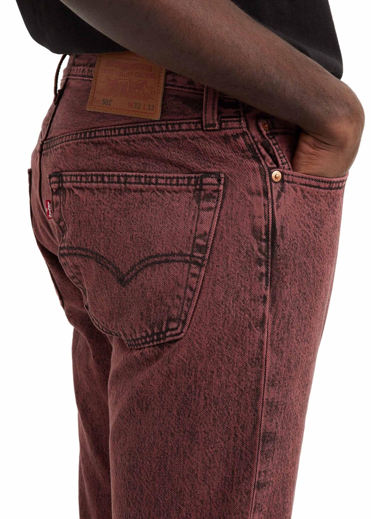Levi's 501 Original Fit Vaqueros, Decadent Chocolate Od, 34W / 30L para Hombre