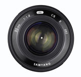 Samyang CSC-Mirrorles - Objetivo fotográfico para Fuji X (35 mm, F1.2 ED, AS UMC), Negro