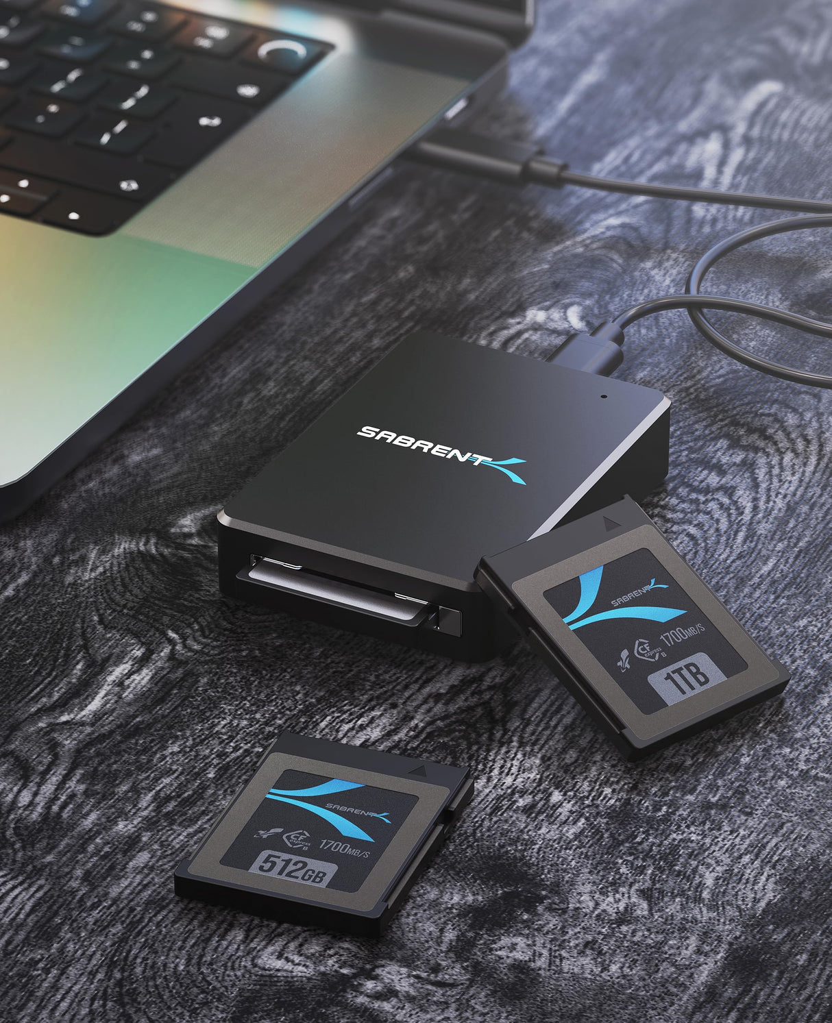 SABRENT Rocket CFX 1TB CFexpress Tipo B Tarjeta de Memoria R1700MB/s W1500MB/s [CF-XTBT-1TB]